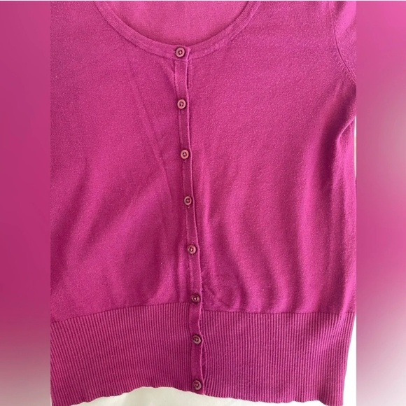 Maurice's Pinkish Purple 3/4 Sleeve Cardigan
Size Medium - Picture 8 of 10